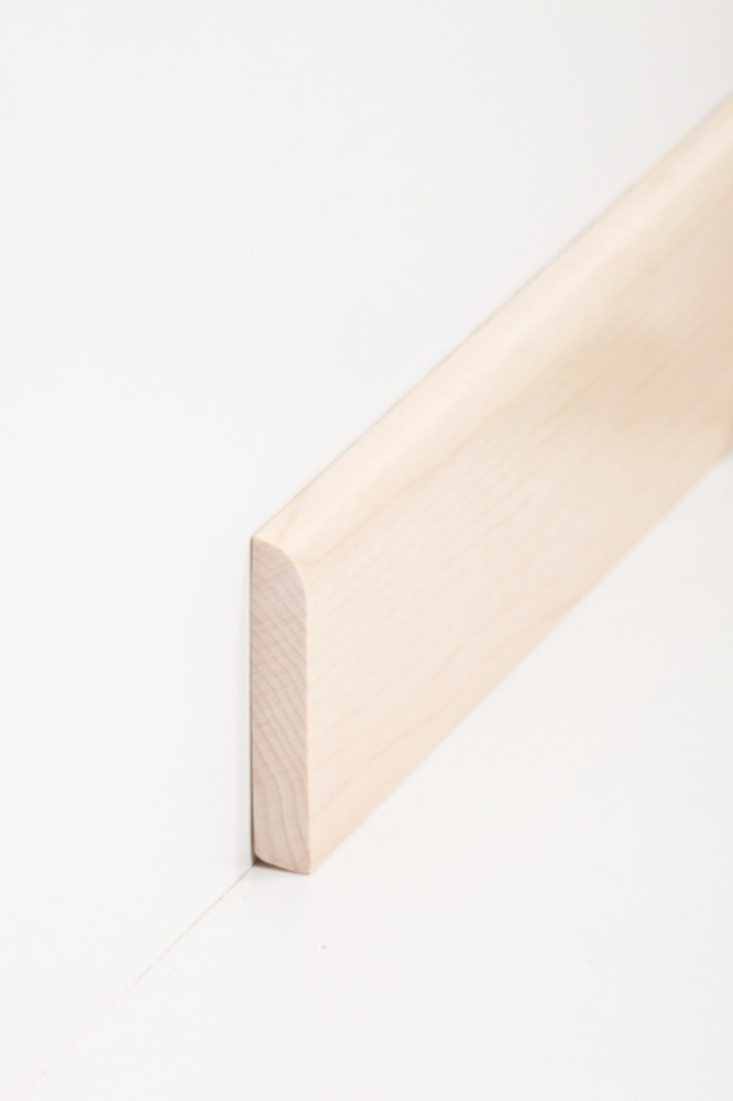 SÜDBROCK Holz Sockelleiste Ahorn 10 x 58 mm, natur lackiert, 240 cm SÜDBROCK Holz Sockelleiste Ahorn 10 x 58 mm, natur lackiert, 240 cm