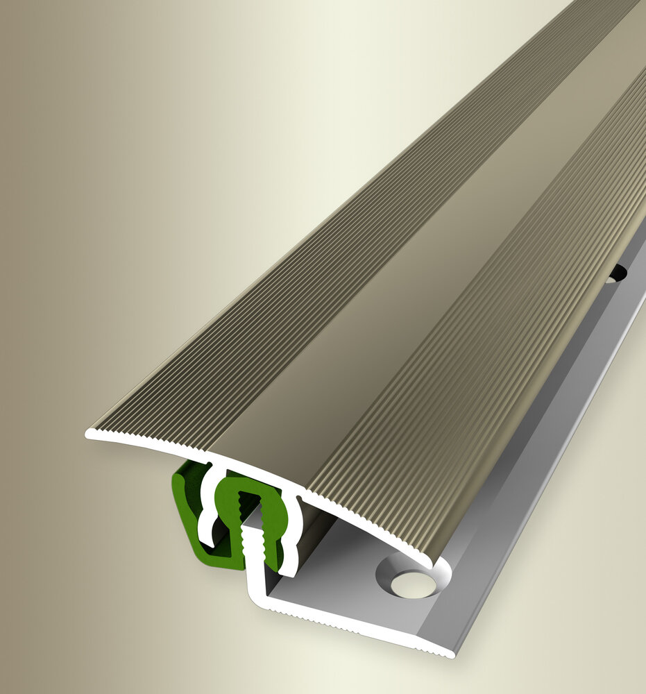 Küberit Übergangsprofil FCS®-788, 7 - 18 mm, Typ 788, 090 cm, sand (F9) Küberit Übergangsprofil FCS®-788, 7 - 18 mm, Typ 788, 090 cm, sand (F9)
