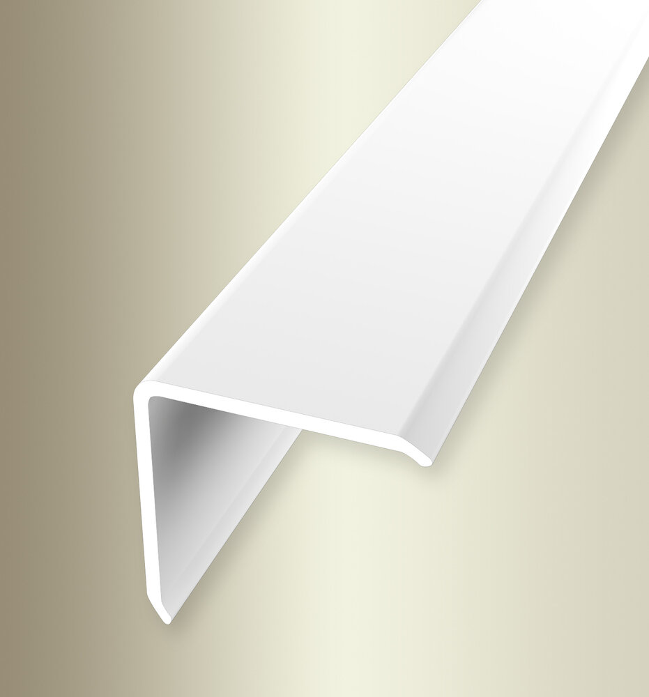 Küberit Eckschutz 30 x 30 mm, Typ 273 U, 250 cm, weiß (F15)
