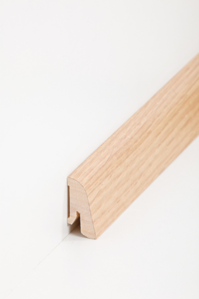 SÜDBROCK Holz - Fußleiste 19x38mm 250cm Echtholz furniert, Eiche