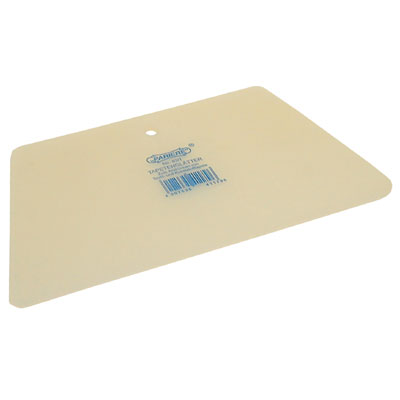 Andrückspachtel transparent 23 cm Trapezform Andrückspachtel transparent 23 cm Trapezform