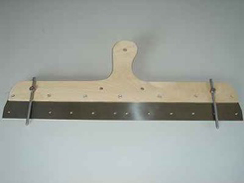 Rakel mit einstellbaren Distanzstiften 56 cm | 11364