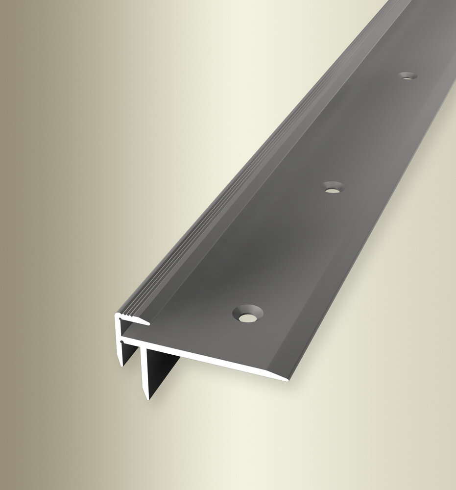 Küberit Treppenkantenprofil Typ 826, 250 cm, edelstahloptik (F2)