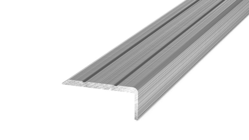 Prinz Alu Winkelprofil Nr. 160 SK, 24,5 x 10 mm, 100 cm, edelstahloptik gebürstet