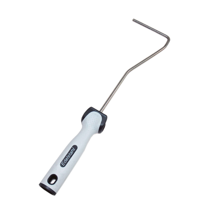 Friess Kleinwalzen-Steckbügel ´Spitzenqualität´, V2A Edelstahl rostfrei, 2K-Softgriff, 45 cm Friess Kleinwalzen-Steckbügel ´Spitzenqualität´, V2A Edelstahl rostfrei, 2K-Softgriff, 45 cm