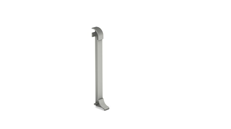 PRINZ Endstück rechts für Aluminium Sockelleiste Nr. 378, 11 x 60 mm, titanoptik PRINZ Endstück rechts für Aluminium Sockelleiste Nr. 378, 11 x 60 mm, titanoptik