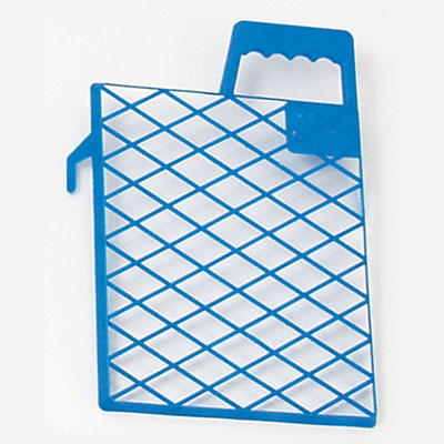 Abstreifgitter Kunststoff 26 x 30 mm, blau Abstreifgitter Kunststoff 26 x 30 mm, blau