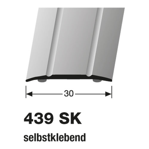 Küberit Übergangsprofil 30 mm Typ 439 SK, 90 cm, bronze (F6) Küberit Übergangsprofil 30 mm Typ 439 SK, 90 cm, bronze (F6)