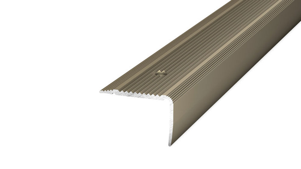 PRINZ Alu Treppenkantenprofil ´Nova´ 30 x 20 mm, 100 cm, edelstahl matt