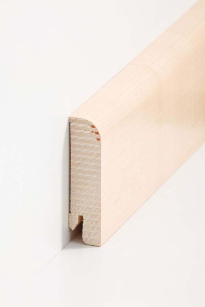 SÜDBROCK Holz-Fußleiste 20 x 80 mm , Ahorn furniert (05), 250 cm SÜDBROCK Holz-Fußleiste 20 x 80 mm , Ahorn furniert (05), 250 cm