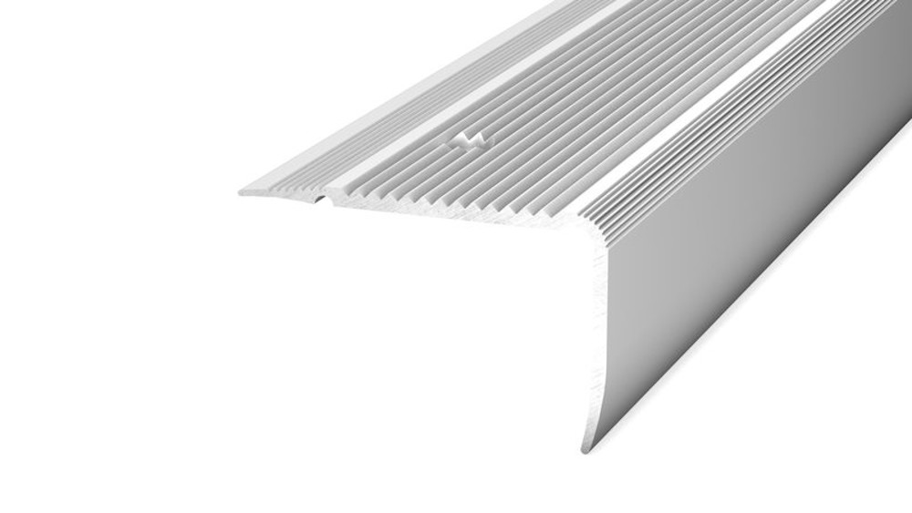 PRINZ Treppenkantenprofil Nova Nr.166, 70 x 44 mm, 250 cm, silber PRINZ Treppenkantenprofil Nova Nr.166, 70 x 44 mm, 250 cm, silber