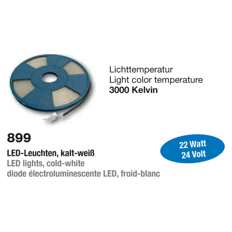 Küberit LED-Leuchten für Treppenkante Typ 890 & Typ 891
