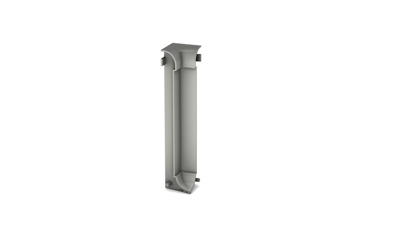 PRINZ Innenecke für Aluminium Sockelleiste Nr. 378, 11 x 60 mm, titanoptik PRINZ Innenecke für Aluminium Sockelleiste Nr. 378, 11 x 60 mm, titanoptik