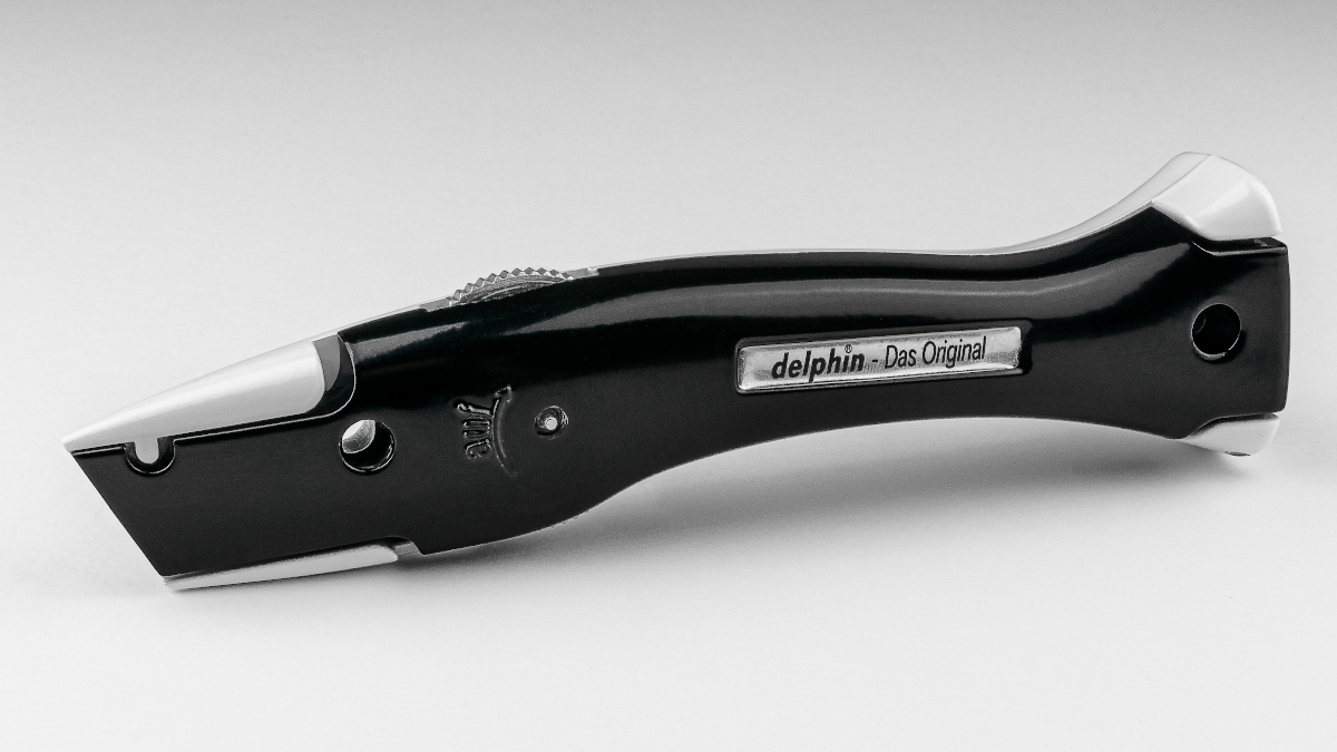 Delphin® 03 - Universalmesser Das Original, Club-Edition 2-farbig, schwarz-weiß Delphin® 03 - Universalmesser Das Original, Club-Edition 2-farbig, schwarz-weiß