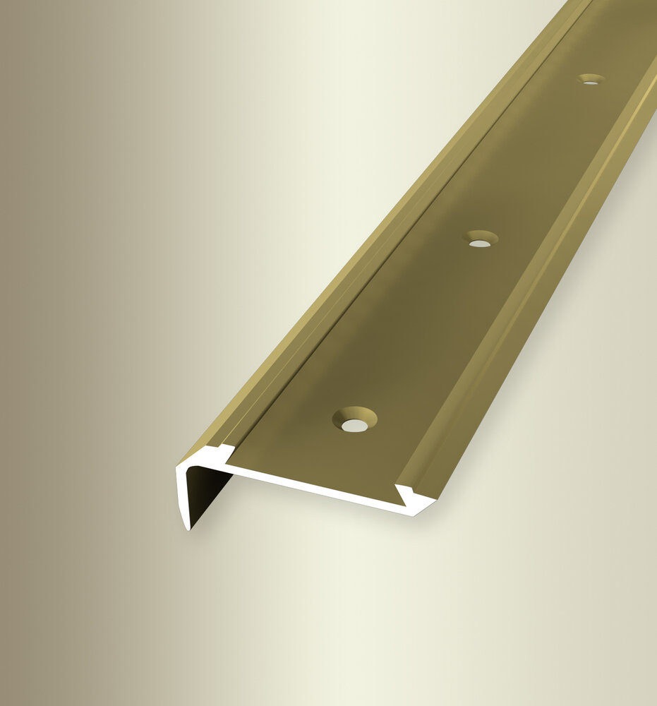 KÜBERIT Alu Kombi-Treppenkante 13X42 250cm gold (F5)