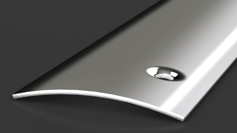 PRINZ Edelstahl Übergangsprofil Nr. 102 S, 50 mm, 90 cm, edelstahl spiegelblank
