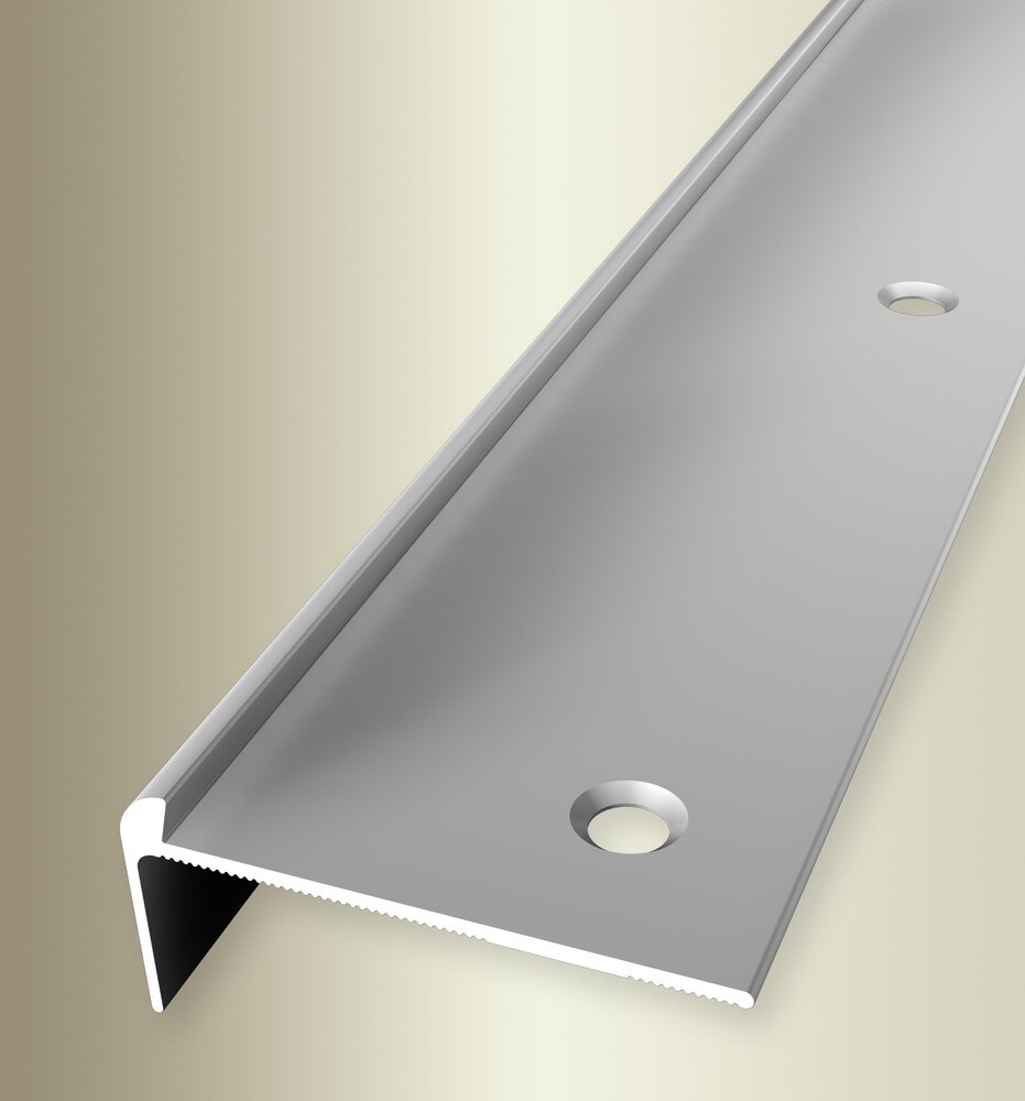 Küberit Alu Treppenkantenprofil Typ 861, 250 cm, silber (F4) Küberit Alu Treppenkantenprofil Typ 861, 250 cm, silber (F4)