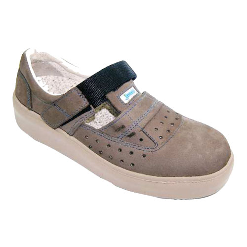 Bodenleger Berufsschuh hellbraun, Gr. 46