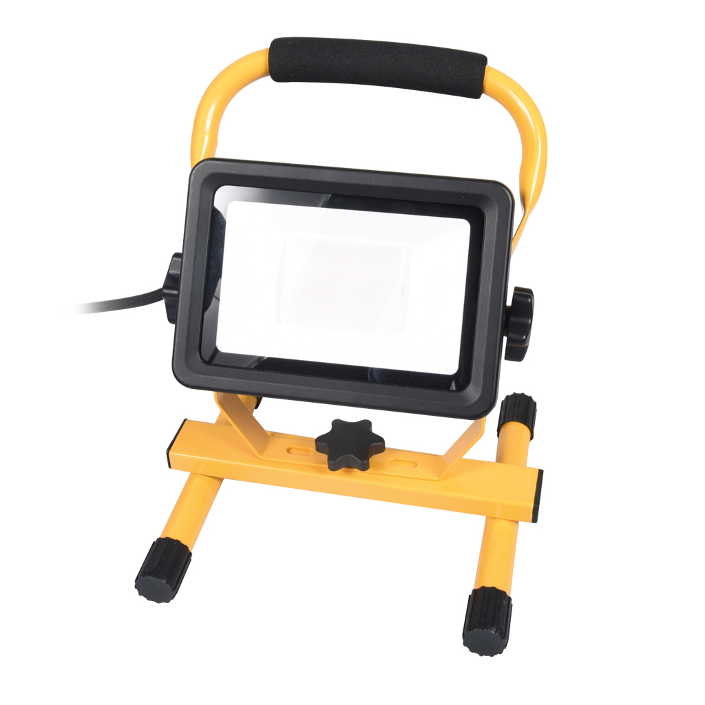 Friess-Techno LED-Strahler 30 W mit Standfuß, 1.5 m Gummikabel 3G 1,0 mm² Friess-Techno LED-Strahler 30 W mit Standfuß, 1.5 m Gummikabel 3G 1,0 mm²