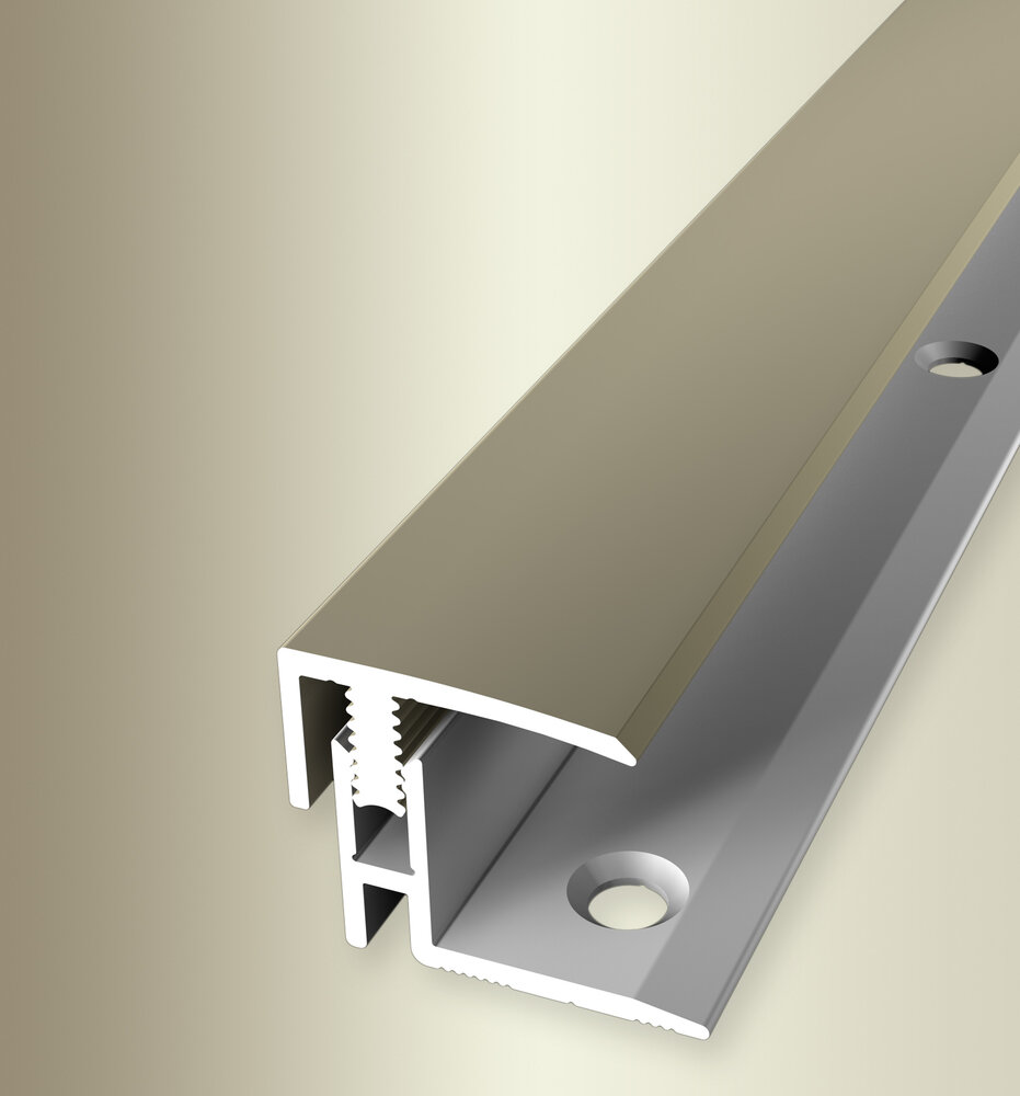Küberit Abschlussprofil Mono-Clip Typ 560, 100 cm, sand (F9) Küberit Abschlussprofil Mono-Clip Typ 560, 100 cm, sand (F9)