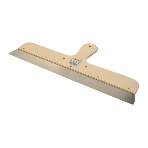 Rakel rostfrei Griff aus Sperrholz, 60 cm Rakel rostfrei Griff aus Sperrholz, 60 cm