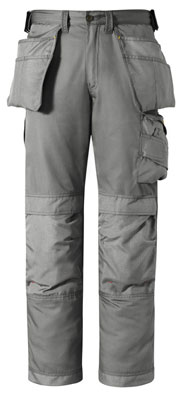 Bundhose CoolTwillT Gr. 160 grau mit Holstertaschen Bundhose CoolTwillT Gr. 160 grau mit Holstertaschen