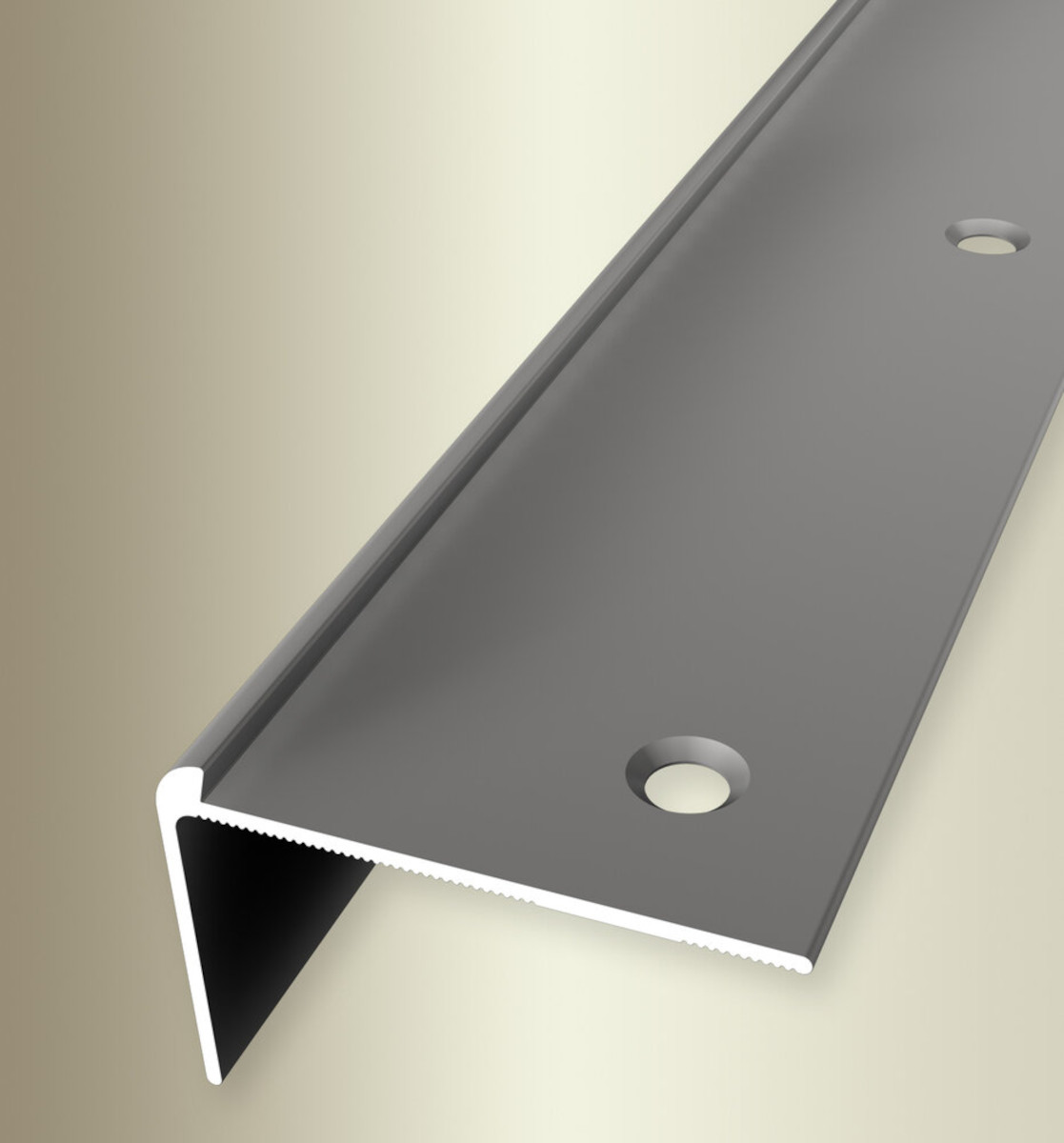 Küberit Alu Treppenkantenprofil Typ 854, 250 cm, edelstahloptik (F2) Küberit Alu Treppenkantenprofil Typ 854, 250 cm, edelstahloptik (F2)