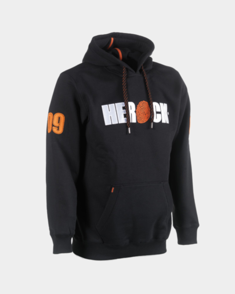 HEROCK® Enki Sweater mit Kapuze, schwarz, Gr. XXXL