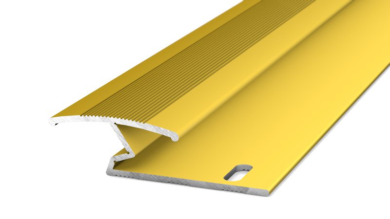 PRINZ Alu Doppelabschlussprofil Nr. 142, 90 cm, gold