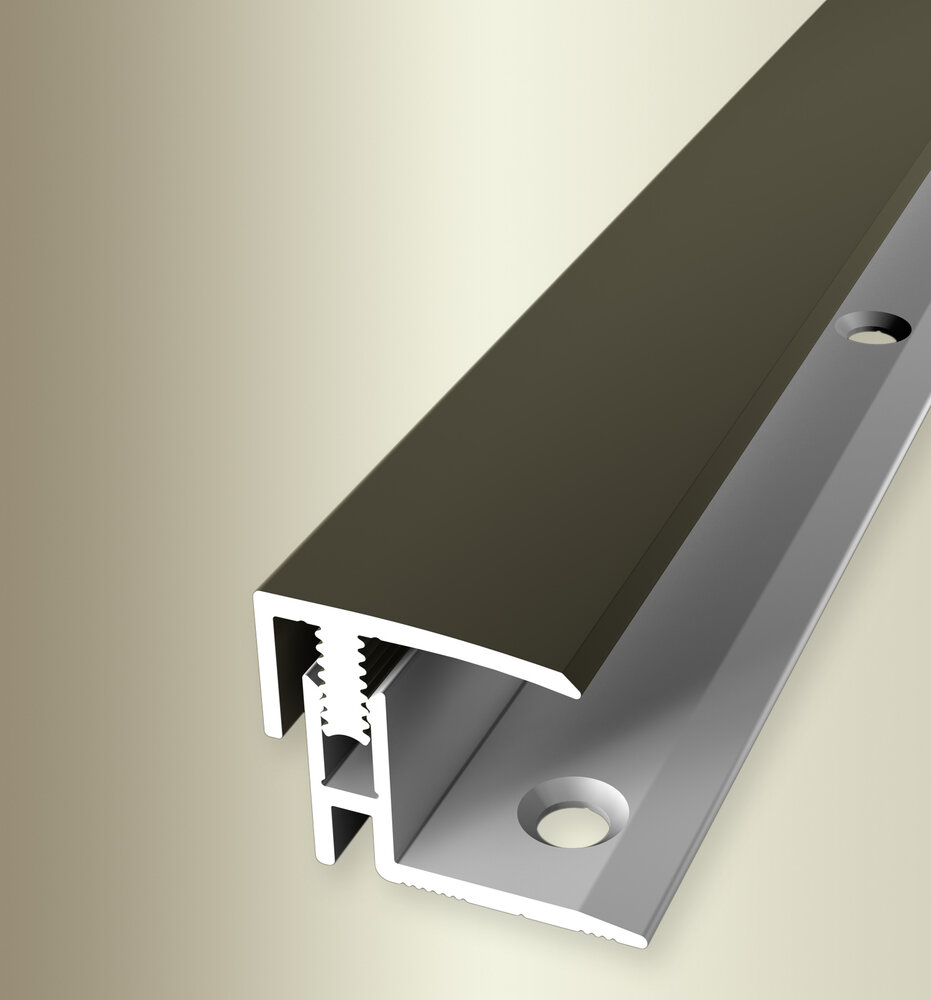 Küberit Abschlussprofil Mono-Clip Typ 560, 200 cm, bronze (F6) Küberit Abschlussprofil Mono-Clip Typ 560, 200 cm, bronze (F6)