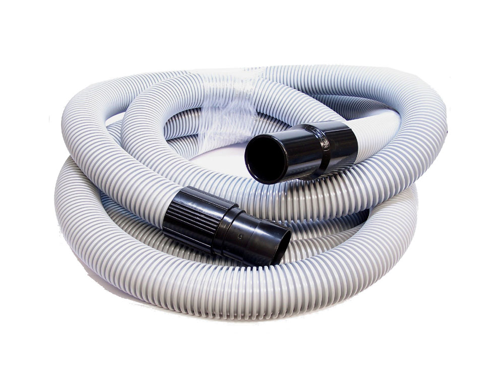 Saugschlauch grau, Länge 5 m, Ersatz-Zubehör für JANVAC 1600/2400