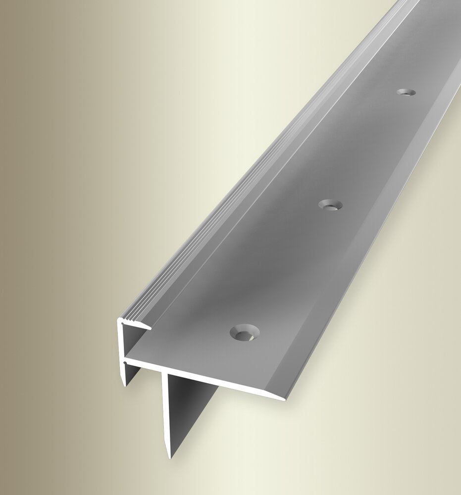 Küberit Alu Treppenkantenprofil Typ 209, 8,7 mm, 100 cm, silber (F4) Küberit Alu Treppenkantenprofil Typ 209, 8,7 mm, 100 cm, silber (F4)
