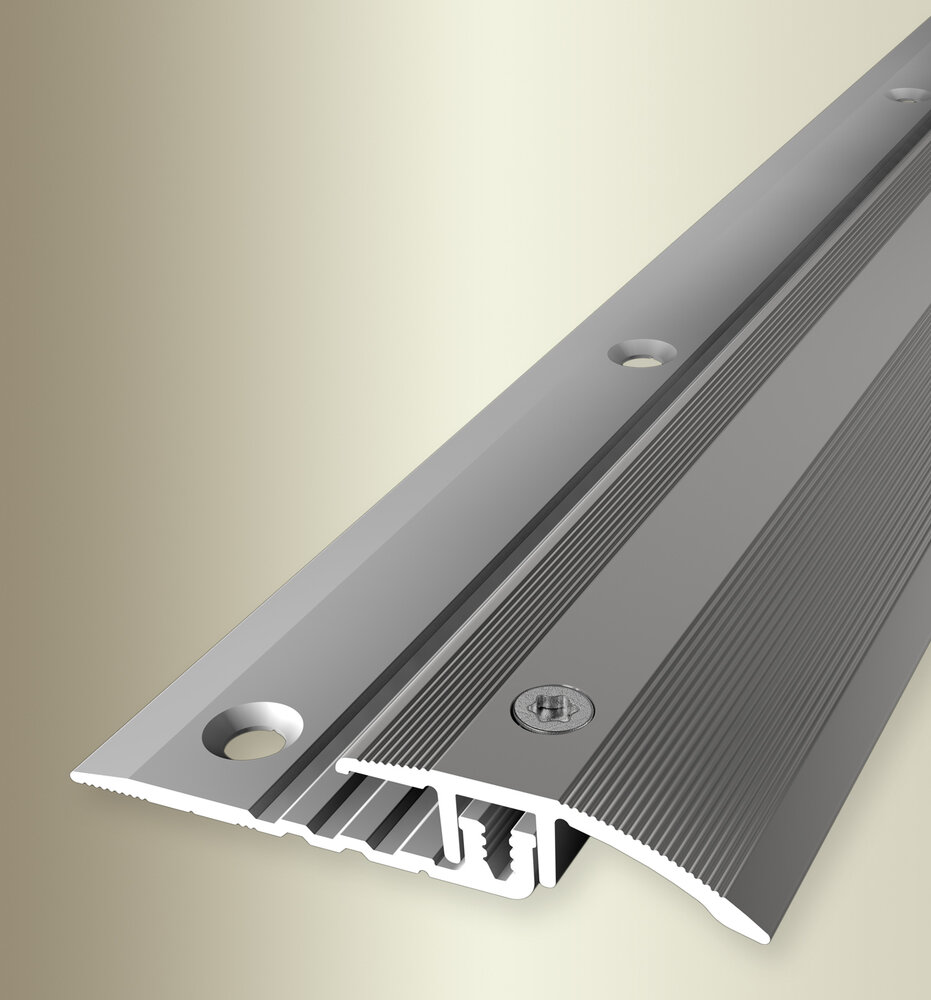 Küberit Anpassungsprofil PPS-Champion Star Typ 376, 4-9,5 mm, 270 cm, edelstahloptik (F2) Küberit Anpassungsprofil PPS-Champion Star Typ 376, 4-9,5 mm, 270 cm, edelstahloptik (F2)