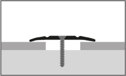 Küberit Übergangsprofil 30 mm Typ 439, 270 cm, poliert (F3)