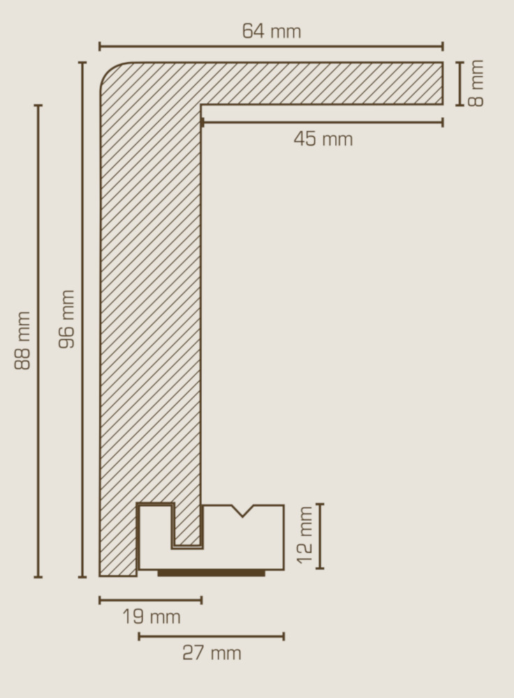 SÜDBROCK MDF Rohrabdeckleiste, Oberkante abgerundet mit Grundierfolie weiß, 64 x 096 mm, 250 cm SÜDBROCK MDF Rohrabdeckleiste, Oberkante abgerundet mit Grundierfolie weiß, 64 x 096 mm, 250 cm