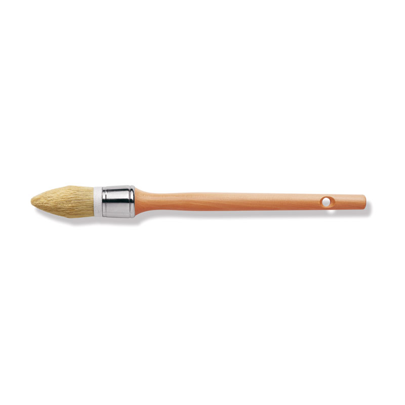Rundpinsel spitz, 29 mm Naturborste 70% Tops, hell Rundpinsel spitz, 29 mm Naturborste 70% Tops, hell