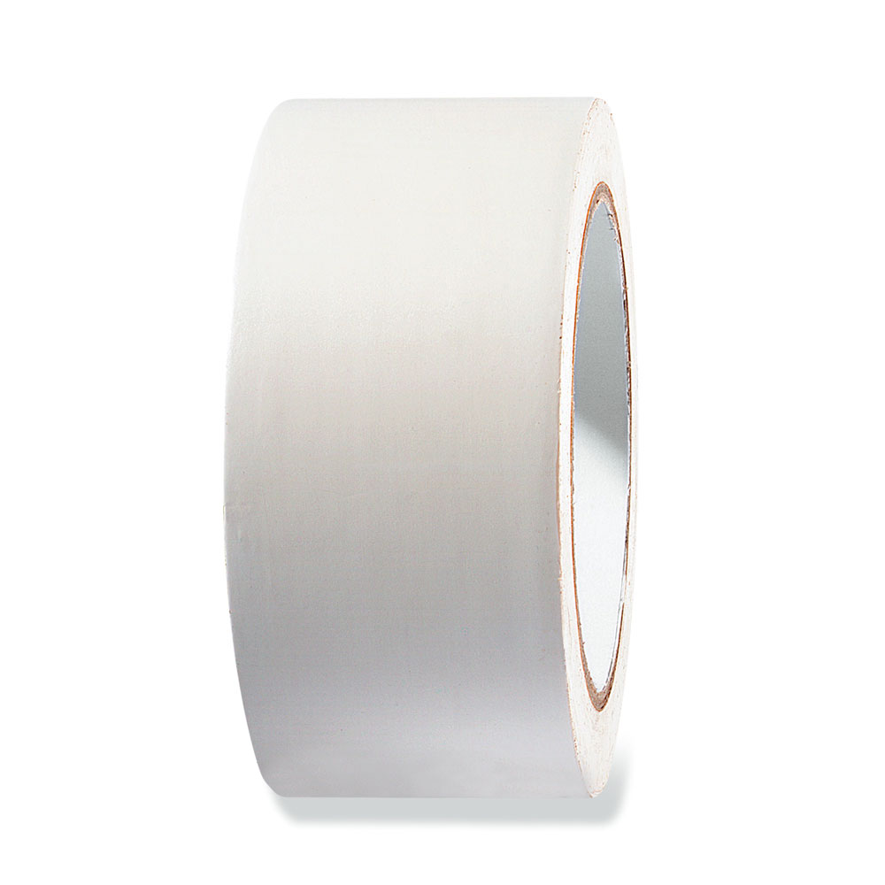 PVC Band quergerillt, weiß, 33 m x 30 mm, innen + außen 14 Tage