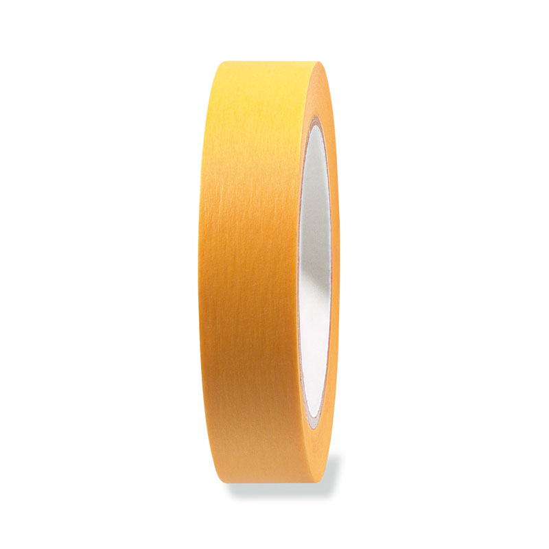 Abdeckband Gold, extra dünn 50 m x 50 mm, 90 Tage innen + außen, kurzfristig bis 150°C Abdeckband Gold, extra dünn 50 m x 50 mm, 90 Tage innen + außen, kurzfristig bis 150°C