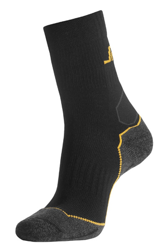 SNICKERS WoolTech Socken, halbhoch schwarz/grau, Gr. 43 / 45 SNICKERS WoolTech Socken, halbhoch schwarz/grau, Gr. 43 / 45