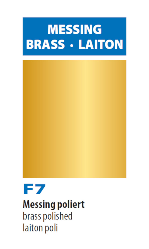 Küberit Treppenkantenprofil Typ 855, 500 cm, Reinmessing (F7)