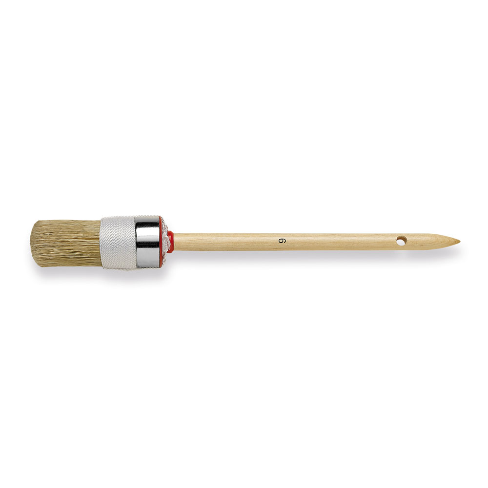Ringpinsel, helle Borste 2-Fach Vorband, Gr.02 Ringpinsel, helle Borste 2-Fach Vorband, Gr.02