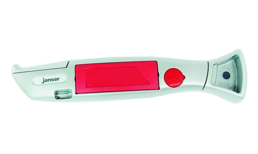 Sicherheitsmesser HARLEKIN silber