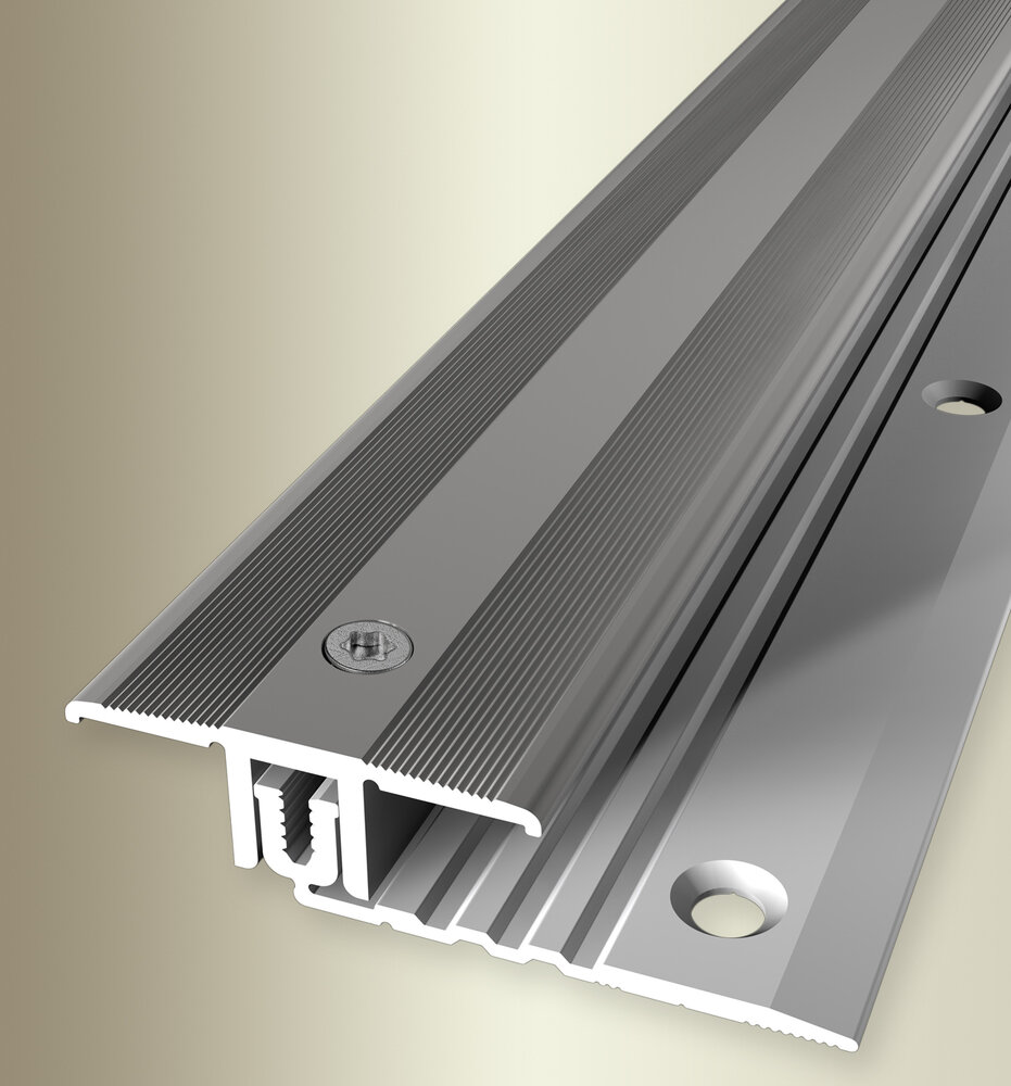 Küberit Übergangsprofil PPS Allrounder 4.0, Typ 488 A, 270 cm, edelstahloptik (F2)