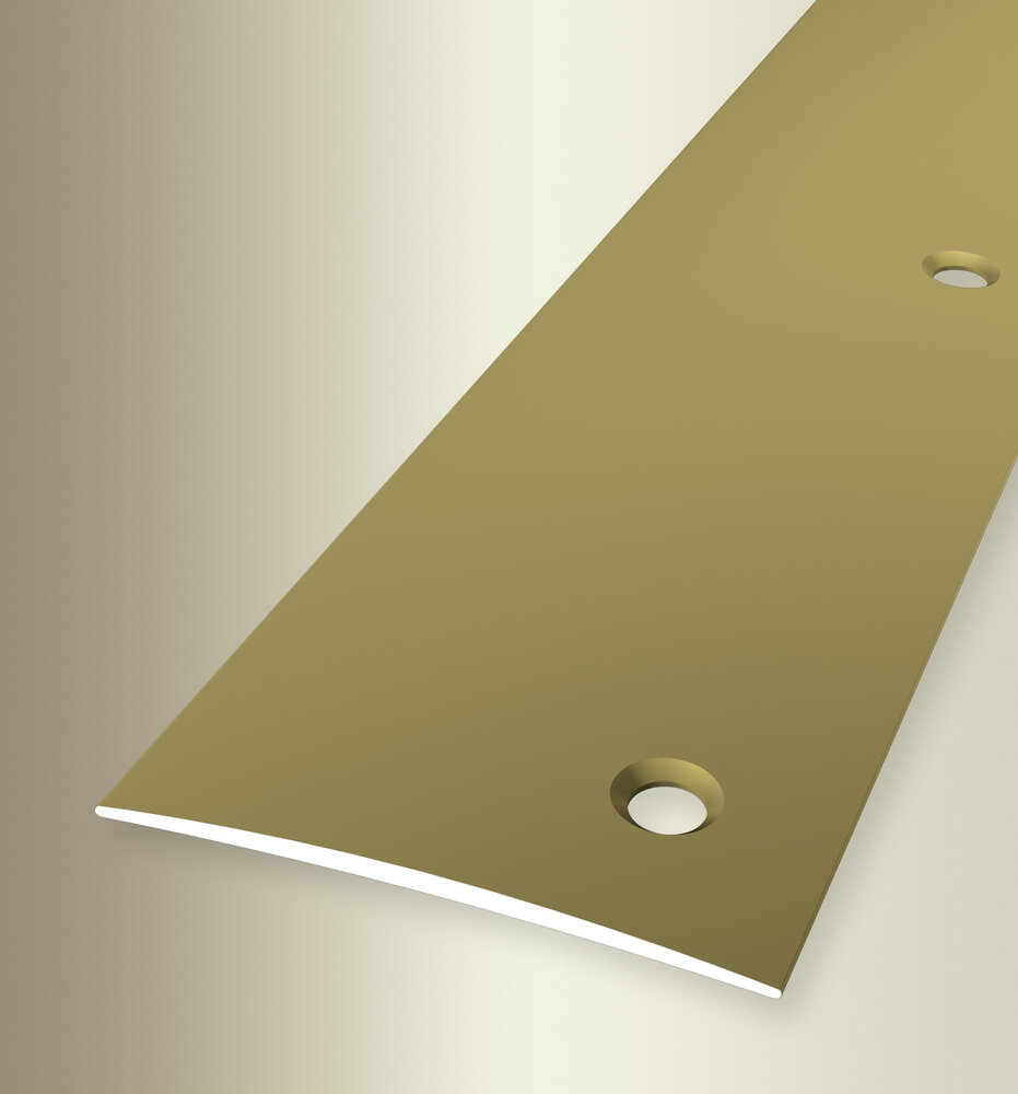 Küberit Übergangsprofil Aluminium 100 mm, Typ 466 S, 100 cm, gold (F5)