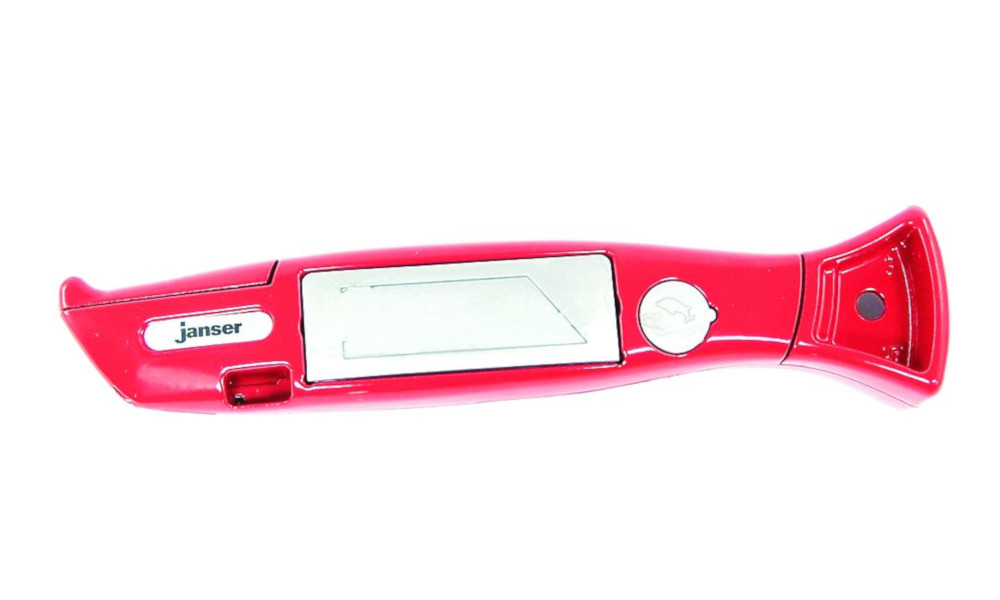 Sicherheitsmesser HARLEKIN rot