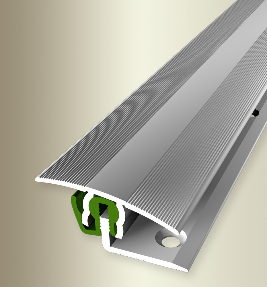 Küberit Übergangsprofil FCS®-788, 7 - 18 mm, Typ 788, 270 cm, silber (F4) Küberit Übergangsprofil FCS®-788, 7 - 18 mm, Typ 788, 270 cm, silber (F4)