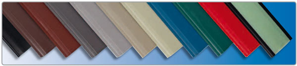 KÜBERIT PVC Einlage rotbraun glatt (F136)