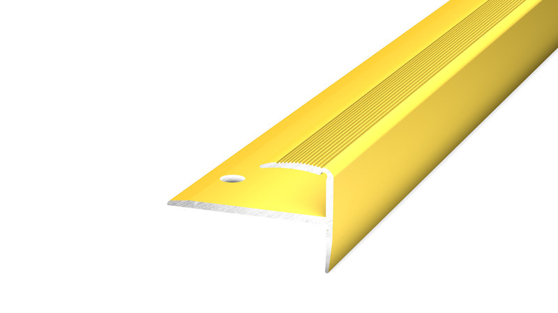 PRINZ Treppenabschlussprofil Nr. 272, 250 cm, gold PRINZ Treppenabschlussprofil Nr. 272, 250 cm, gold