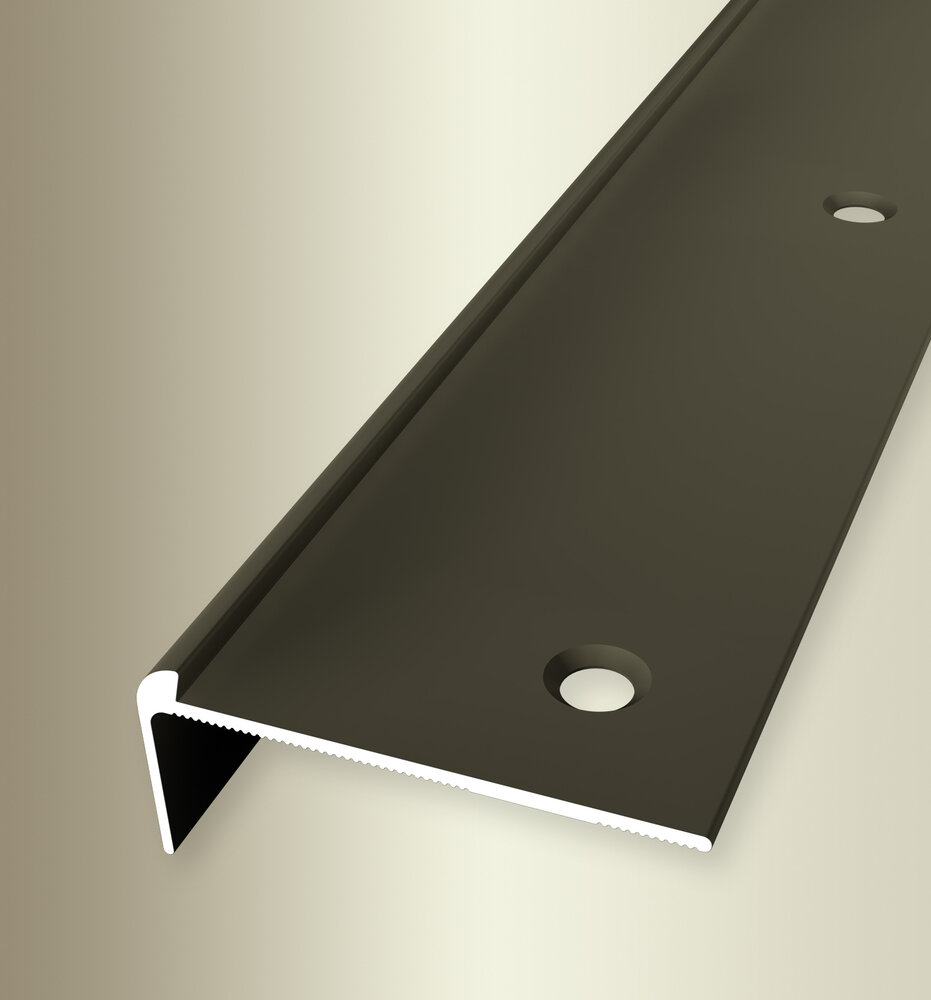 Küberit Alu Treppenkantenprofil Typ 860, 250 cm, bronze (F6) Küberit Alu Treppenkantenprofil Typ 860, 250 cm, bronze (F6)