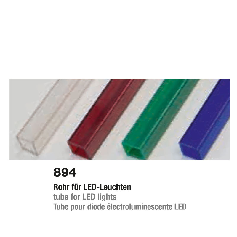 Küberit Rohr für LED-Leuchten für Treppenkanten Typ 890 & Typ 891, 200 cm, blau Küberit Rohr für LED-Leuchten für Treppenkanten Typ 890 & Typ 891, 200 cm, blau